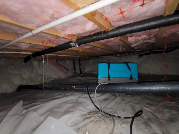 Crawl Space Water Remediation in Rockwall