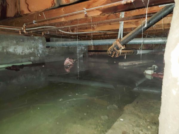 Crawlspace Water Restoration in Rockwall